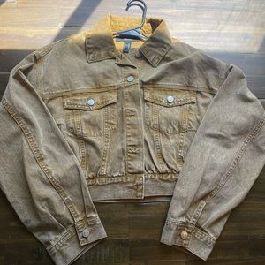 Forever 21 Women’s Crop Jean Jacket